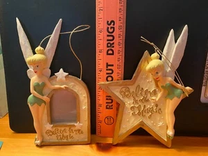 Disney ~ Tinkerbell ~ Christmas - Lot of 2 ~ Believe in the Magic - Vintage - Picture 1 of 4
