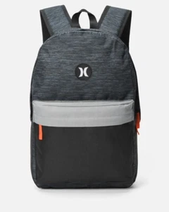Mochila unisex para computadora portátil Hurley Kid's Black Heather Dawn Patrol 15" (9A7109-K08) - Imagen 1 de 4