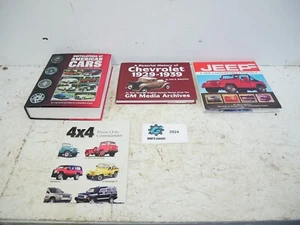 Libros de autos Jeep Chevy varios, American Car Encyclopedia, archivos - Imagen 1 de 15