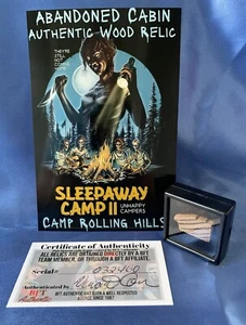 Sleepaway Camp 2 Abandoned Cabin Wood Relic from Filming location - Picture 1 of 5