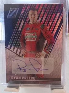 2022 RYAN PREECE AUTOGRAPH Chronicles ZENITH  Nascar Racing Card #5 - 🔥🔥🏁 