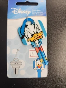 DISNEY DONALD DUCK KEYBLANK SCHLAGE SC1 KEYBLANK - Picture 1 of 2