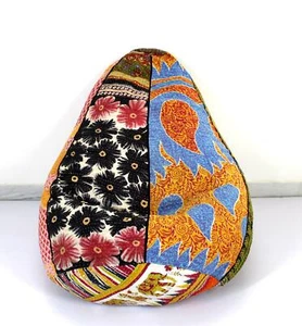 Hecho a mano algodón floral Kantha hallazgos únicos decorativos bordados bols... - Imagen 1 de 5