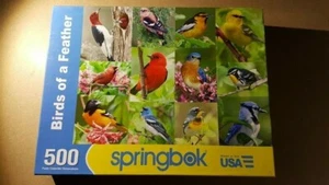 Springbock Vögel einer Feder Puzzle komplett 500 Teile - Bild 1 von 3