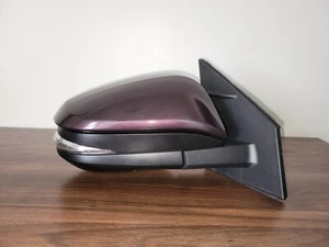 NEW BLACK CURRANT 16-18 RAV4 Passenger RH Mirror Power Heated/Signal/Blind Spot  - Bild 1 von 8