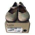 Taos Unstep Sand Leather Mary Jane Shoes Womens Size 8-8.5 Worn Twice $149