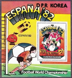 KOREA 1981 SC#2026 MNH** s/s, World Soccer Cup Championship ESPANA`82 - Picture 1 of 1
