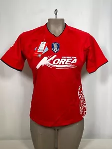 Korea Nationalmannschaft offizielles rotes KFA Fußball Trikot Damen Small 95 neu mit Etikett - Bild 1 von 15