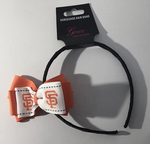 San Francisco Giants MLB Baseball Horse Shoe Headband Officially Licensed Cover