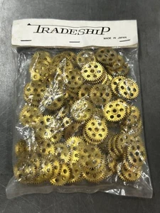 QTY 1 NEW TRADESHIP BRASS SPUR GEAR MODULE 0.5 PITCH 36 TEETH 1/8” BORE SLOT CAR - Picture 1 of 14