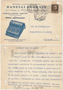 PUBBLICITARIA - MILANO - OFFICINA ELETTROMECCANICA DANELLI EUGENIO -VIAGG.-52761 - Imagen 1 de 1