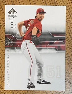 2008 SP Authentic Baseball RANDY JOHNSON #9 HOF DBacks - Picture 1 of 2