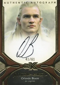 Middle Earth CZX: OB-L3 Orlando Bloom as Legolas Autogrammkarte #41/61 - Bild 1 von 1