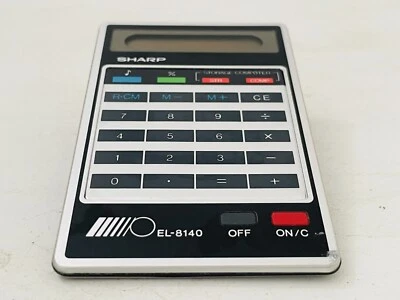 Sharp EL-8140 Electronic Calculator - Imagen 1 de 4
