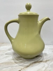 Noritake FOLKSTONE GENUINE STONEWARE LARGE TEAPOT Green Vintage - Picture 1 of 3