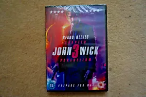 JOHN WICK 3 PARABELLUM BRAND NEW SEALED GENUINE UK DVD - Imagen 1 de 2