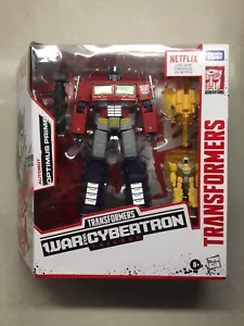 Takara Tomy OPTIMUS PRIME Transformers Generations WFC-01 with Enerax Sheeldron - Picture 1 of 7