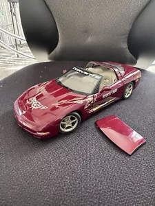 AUTOart 1:18 Corvette C5 REMOVABLE TARGA 50th Anniversary 2003 Indy500 Pace Car - Picture 1 of 18