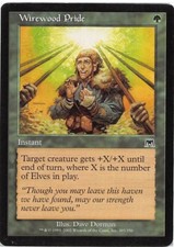 Wirewood Pride *Common* Magic MtG x1 Onslaught MP