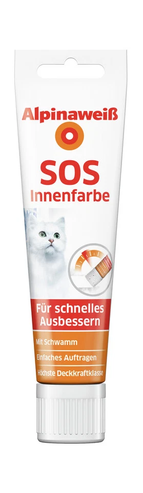 Alpina Alpinaweiß SOS Innenfarbe Tube - 0,1L