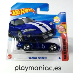 Hot Wheels '96 Dodge Viper GTS Then and Now Mainline 2025 Mattel - Imagen 1 de 1