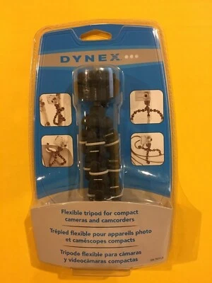 NISP Dynex Flexible Compact Camera Tripod Camcorder Multiposition DX-TRPFLX  - Image 1 of 4
