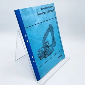 ++ Akerman / Mobilbagger / EW230B / Betriebsanleitung ++ - Bild 1 von 7