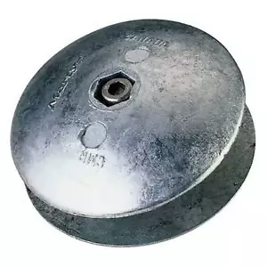 Martyr Anodes CMR03 Zinc Rudder or Trim Tab Anode 3-3/4 Inch Canada Metals - Foto 1 di 1