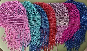 NEU Perlenmütze Fransen Kopfschmuck 20er Flapper Silvester Perücke in 4 Farben - Bild 1 von 6