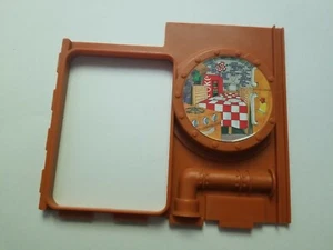Vintage 1989 Ninja Turtles Sewer Lair Playset Wall Part - R925 - Picture 1 of 3