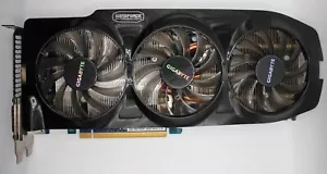 GIGABYTE NVIDIA GEFORCE GTX 670 GV-N670OC-2GD REV:1.0 256MB GRAPHICS CARD - Picture 1 of 3
