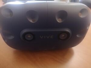 HMD Upgrade kit HTC Vive Pro Virtual Reality Headset / Blue Used Tested No Box