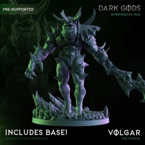 Volgar by Dark Gods | D&D | DnD | Pathfinder | Print on Demand - Picture 1 of 2