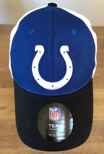 Indianapolis Colts Adjustable Youth Baseball Hat NWT - Size Medium boys 6-20 - Picture 1 of 7