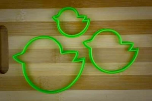 Small round lucky bird - Round bird - Cookie cutter Multi-Size - Picture 1 of 10