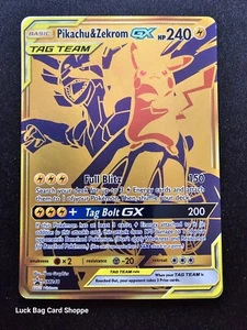 Pikachu & Zekrom GX Tag Team SM248 Promo Sun & Moon Promos Pokemon TCG - Picture 1 of 2