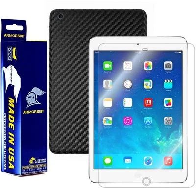 ArmorSuit Apple iPad Mini w/ Retina Screen Protector + Black Carbon Fiber USA - Image 1 of 4