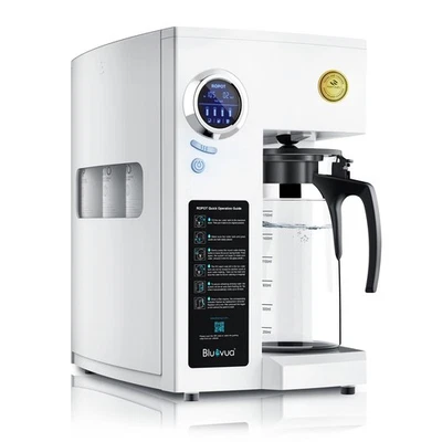 Bluevua Reverse Osmosis System Portable Water Purifier RO100ROPOT WHITE  US PLUG - Image 1 of 4