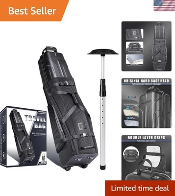 Professional Golf Travel Bags for Airlines with Password Lock - Hard Case Gol... - Image 1 of 4