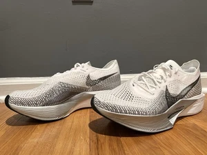 Size 13 - Nike ZoomX VaporFly Next% 3 White Particle Grey DV4129 100 - Picture 1 of 6
