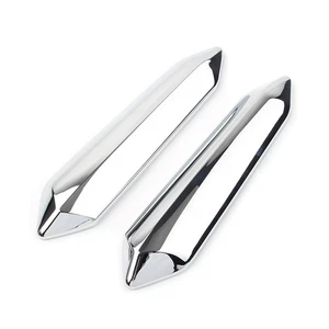 Pair Chrome Windshield Windscreen Strut Covers For Honda Goldwing GL1800 2018-up - Picture 1 of 8