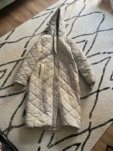 reiss Long puffer jacket Medium - Picture 1 of 4