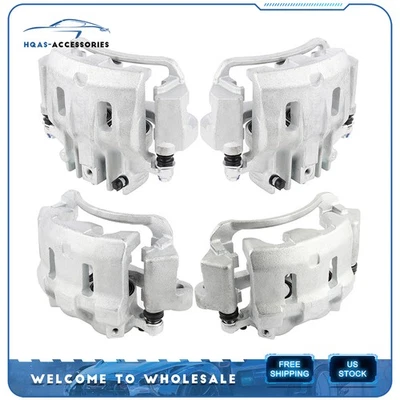 For 1999 2000 2001 2002-2004 Ford F-350 Super Duty Front Rear Brake Calipers L+R Foto 1 de 4