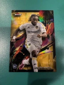 2024 Topps Finest MLS Joseph Paintsil Gold Refractor /75 RC #28 LA Galaxy - Bild 1 von 1