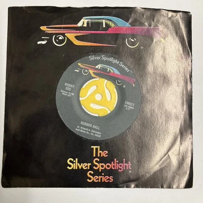 Bobby Vee – Rubber Ball / Punish Her - United Artists US 7" Vinyl - XW021 - Image 1 of 4