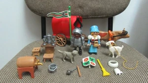 Playmobil - Medieval - Carro Buey Caballero Cabra Vehiculo - 3891 - (COMPLETO) - Imagen 1 de 6