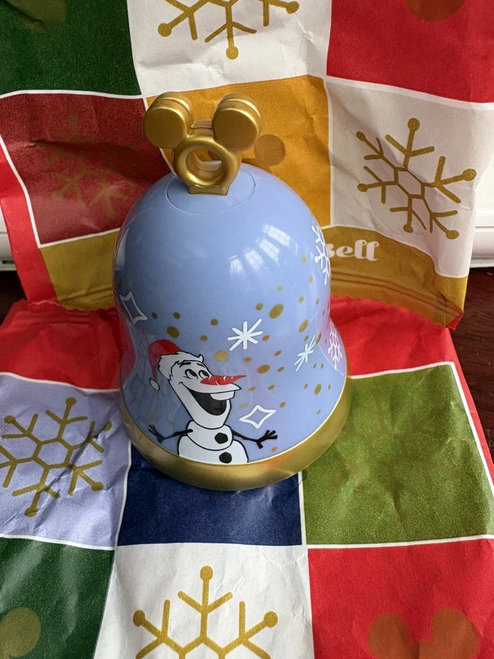 MORRISONS Disney Christmas Party 2025 Olaf Bell Tree Decoration - Image 1 of 1