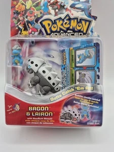 Pokemon Advance Bagon & Lairon Action Figure 2 Pack Hasbro 2003 New Sealed - Picture 1 of 6