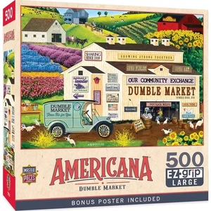 MasterPieces jigsaw puzzle;  Dumble Market by Gail Fraser;  500 large pcs - Picture 1 of 3