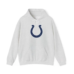 Indianapolis Colts Hoodie, Football Fan Unisex Sweatshirt, Team Logo Apparel, - Picture 1 of 25